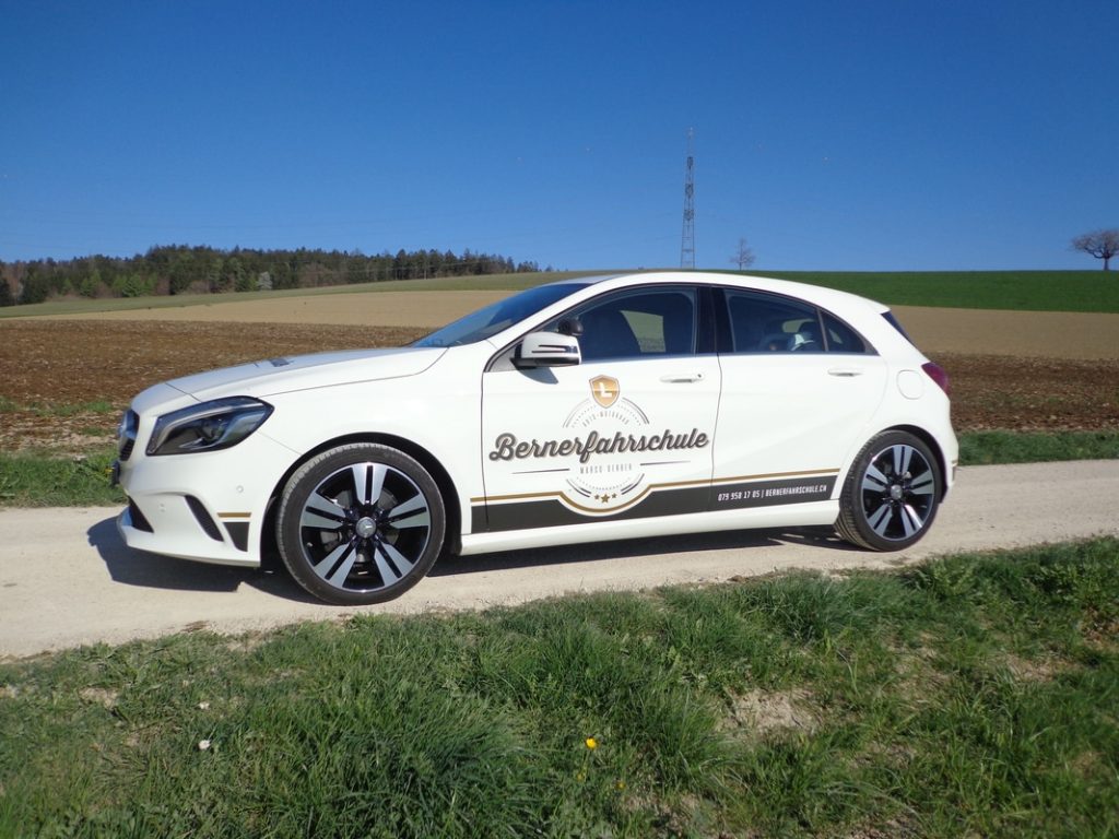 Unser Lehrfahrzeug - ein Mercedes A Klasse