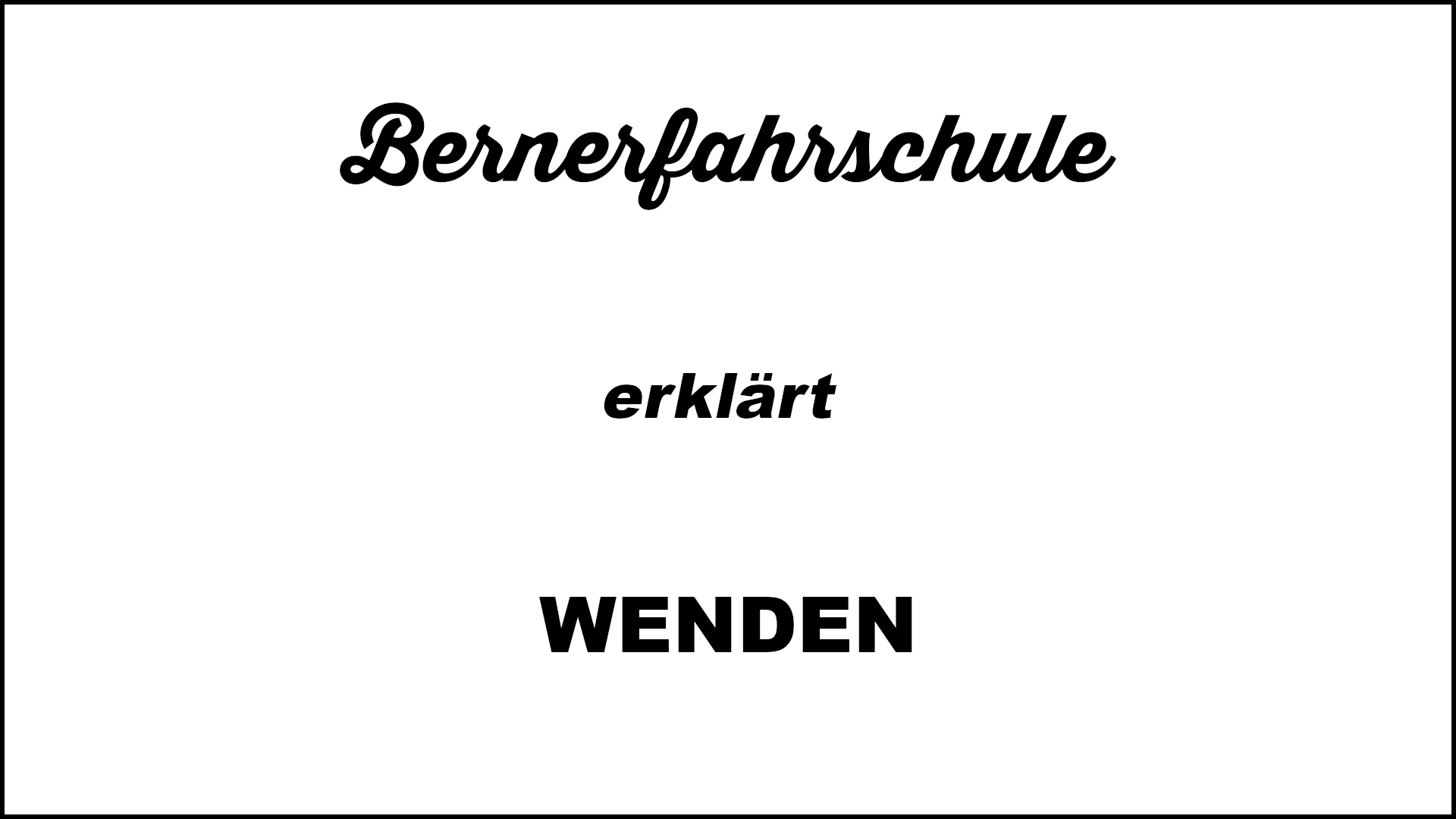 Howto: Wenden